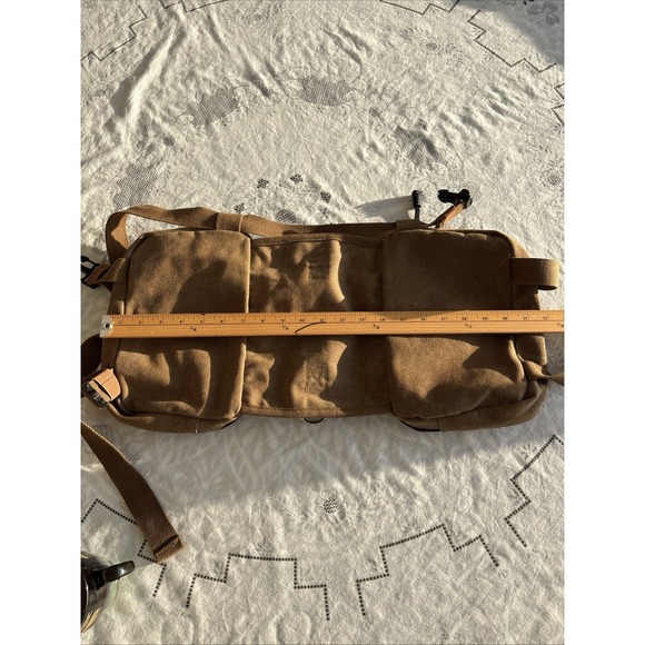 One Tigris Dog M / L‎ Backpack Harness Vest with Saddlebag Pouches Brown Canvas - Picture 13 of 14